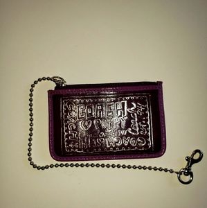 Coach Poppy ID/card case